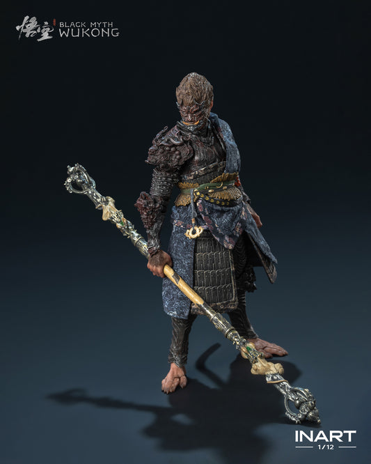 PRE-ORDER INART Black Myth: Wukong 1/12 Scale Action Figure - The Destined One in the Bronze Armor Set