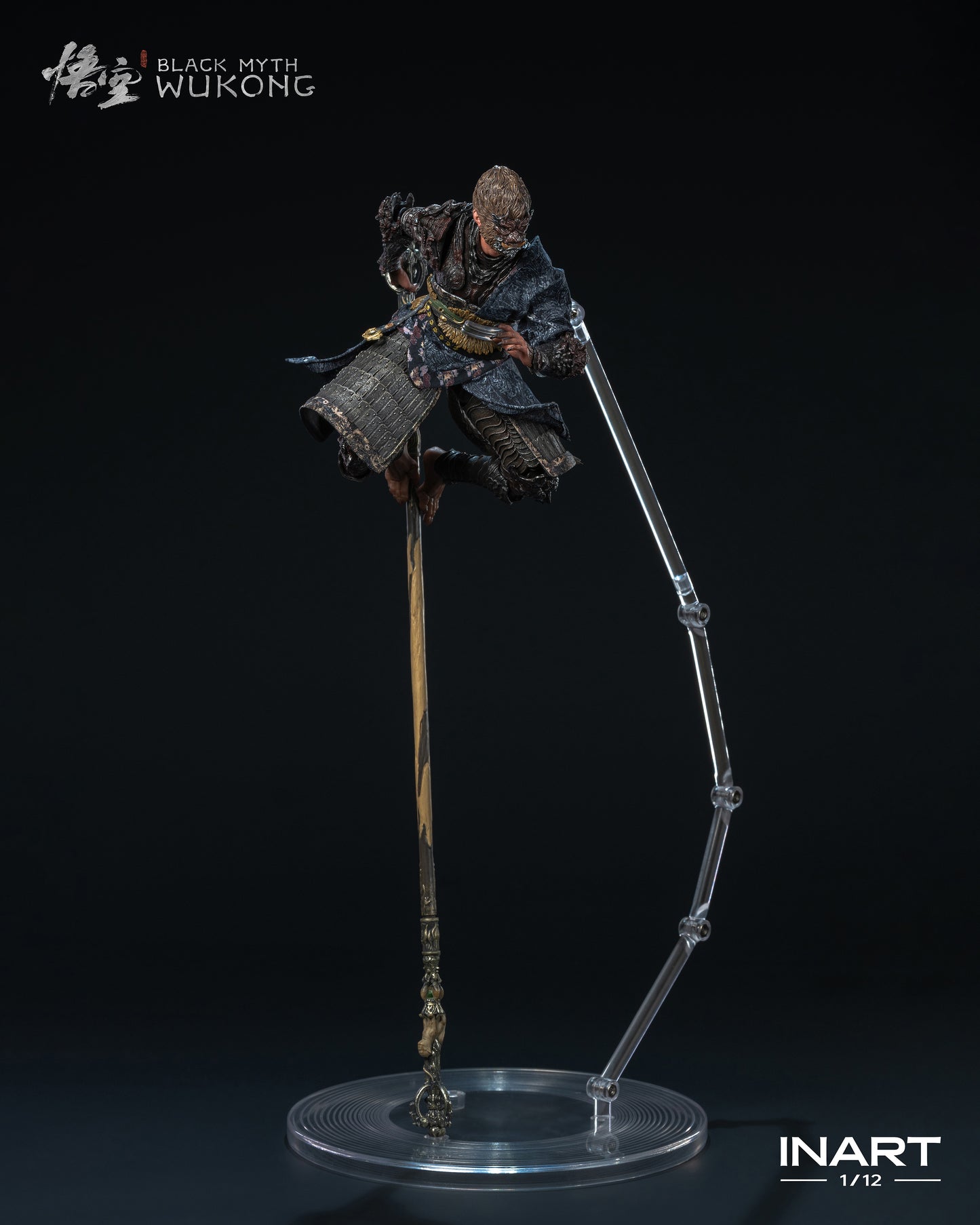 PRE-ORDER INART Black Myth: Wukong 1/12 Scale Action Figure - The Destined One in the Bronze Armor Set