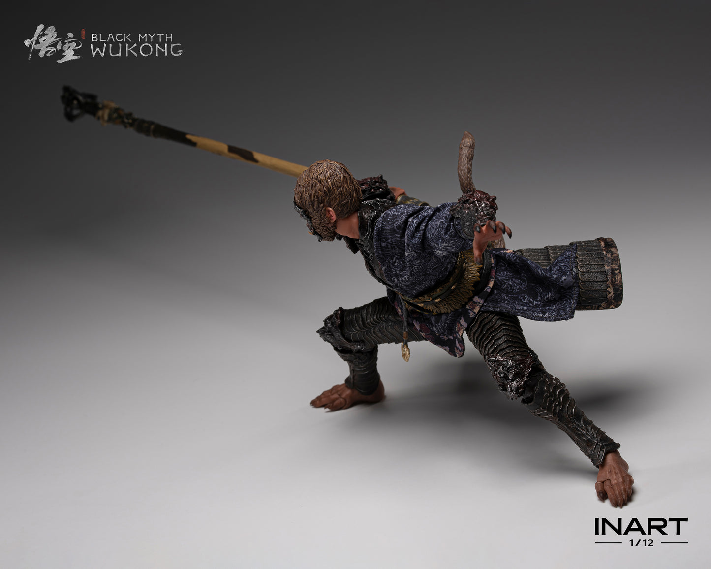 PRE-ORDER INART Black Myth: Wukong 1/12 Scale Action Figure - The Destined One in the Bronze Armor Set