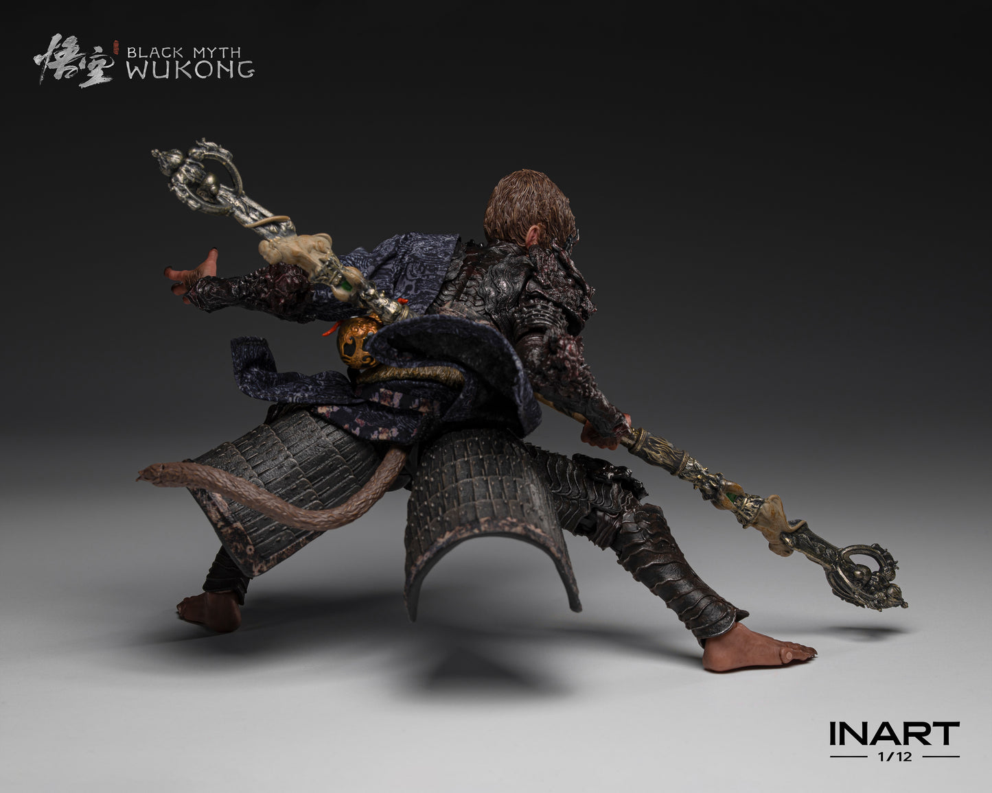 PRE-ORDER INART Black Myth: Wukong 1/12 Scale Action Figure - The Destined One in the Bronze Armor Set