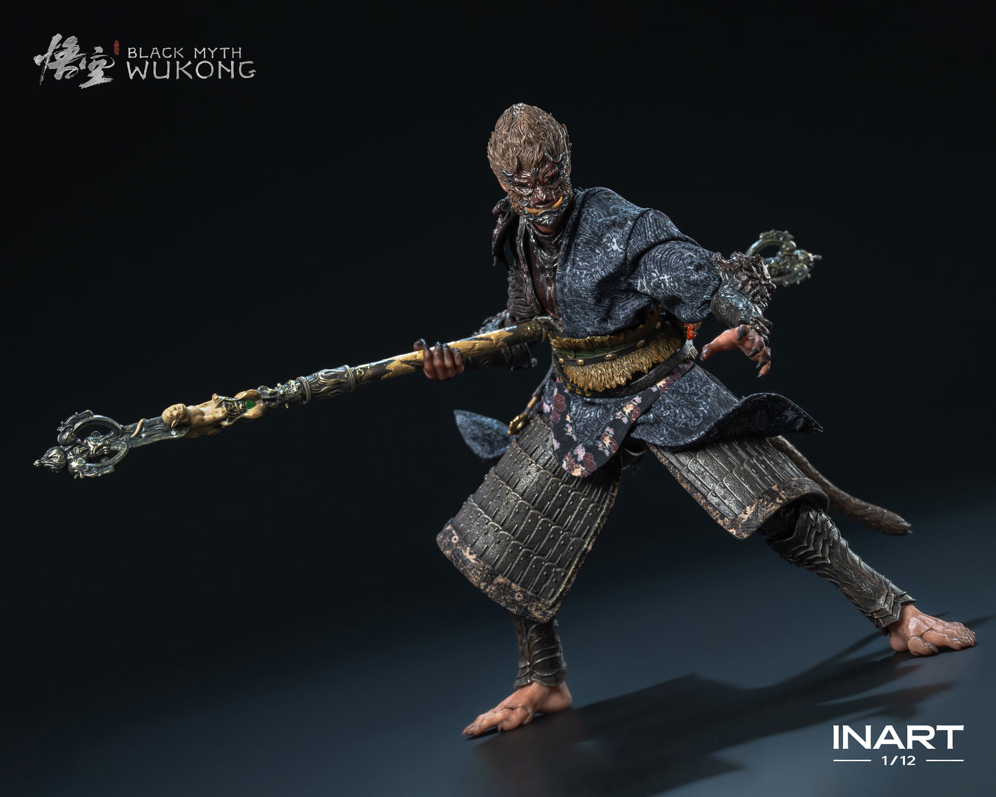 PRE-ORDER INART Black Myth: Wukong 1/12 Scale Action Figure - The Destined One in the Bronze Armor Set