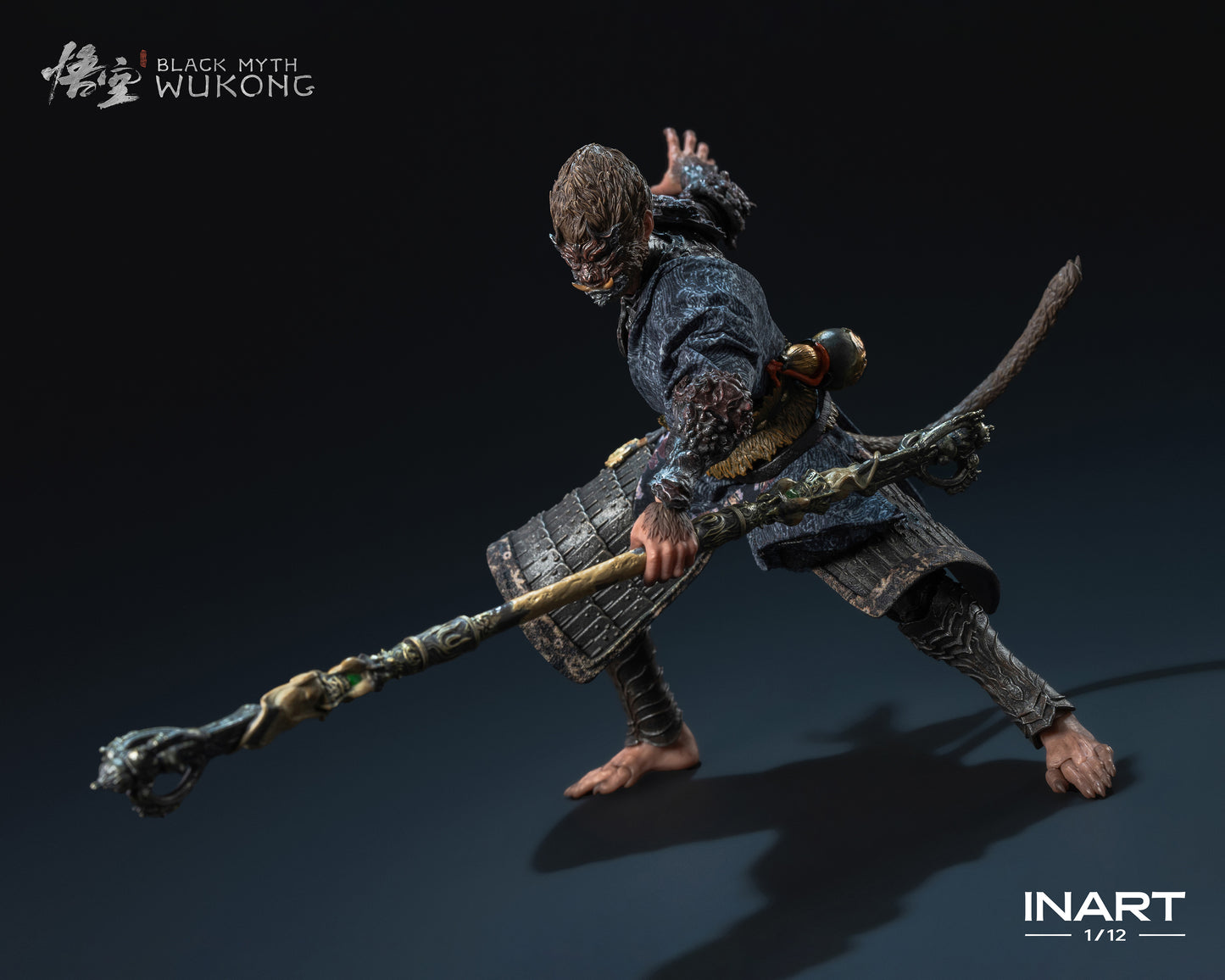 PRE-ORDER INART Black Myth: Wukong 1/12 Scale Action Figure - The Destined One in the Bronze Armor Set