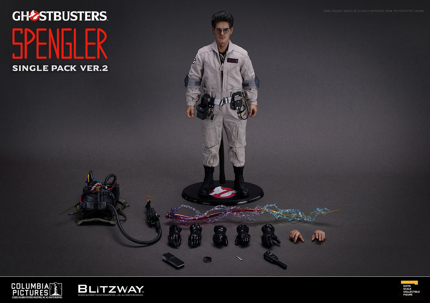 PRE-ORDER BLITZWAY BUNDLE Ghostbusters Single Pack Ver. 2 1/6 Collectible Figure