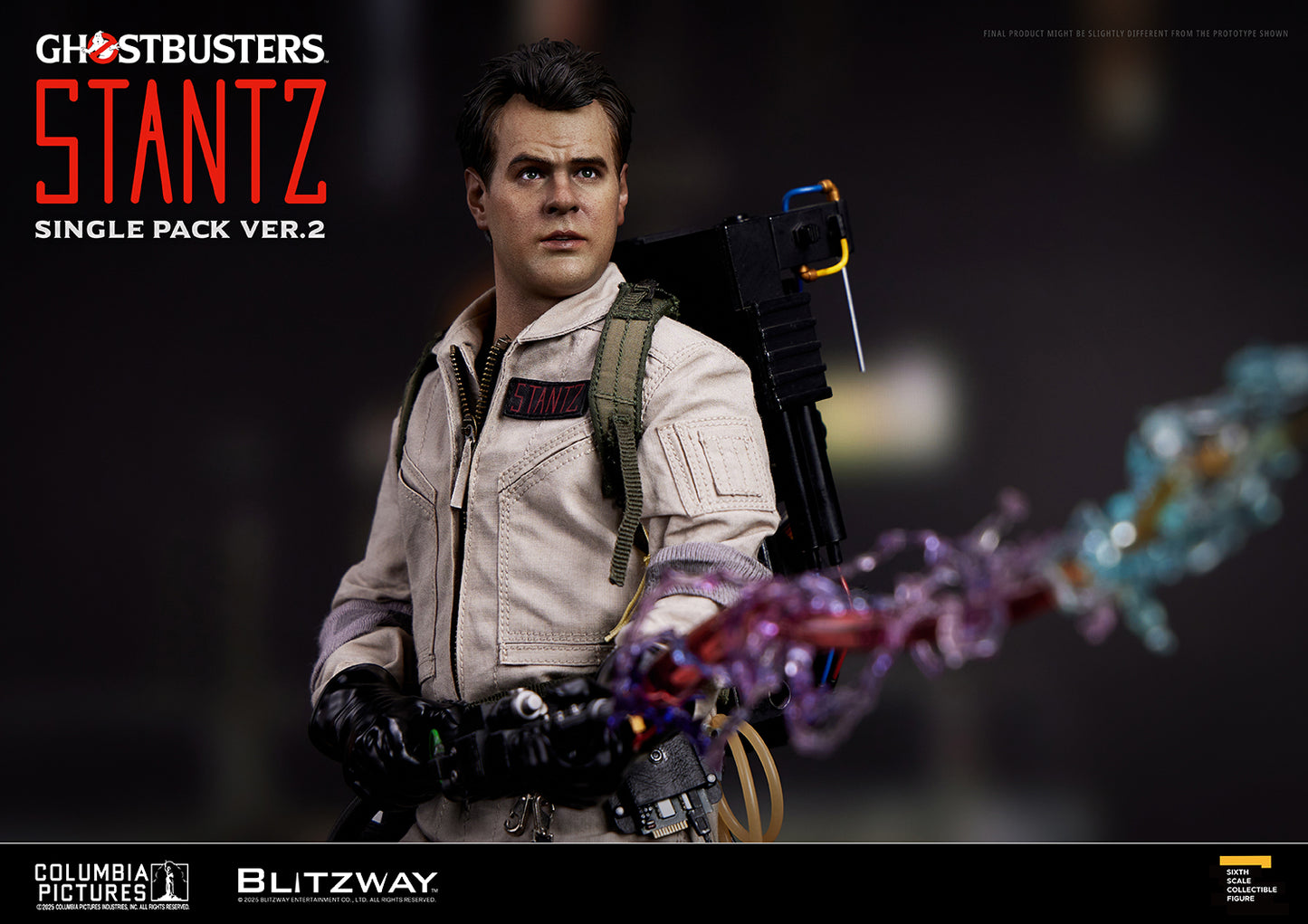 PRE-ORDER BLITZWAY Ghostbusters Dr. Raymond Stantz Single Pack ver.2 1/6 Scale Action Figure