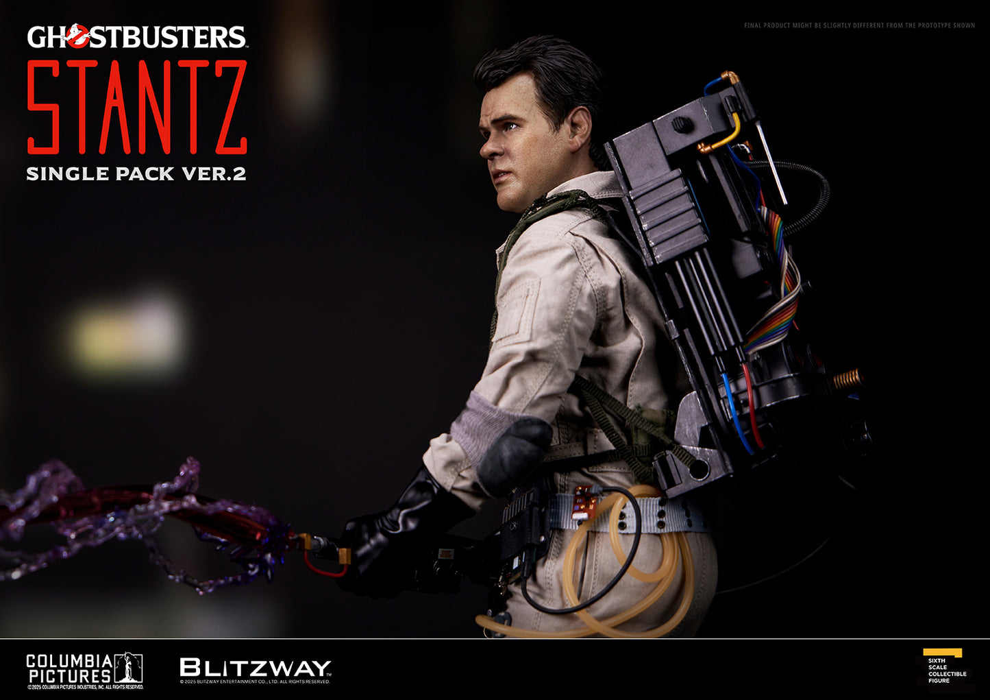 PRE-ORDER BLITZWAY Ghostbusters Dr. Raymond Stantz Single Pack ver.2 1/6 Scale Action Figure