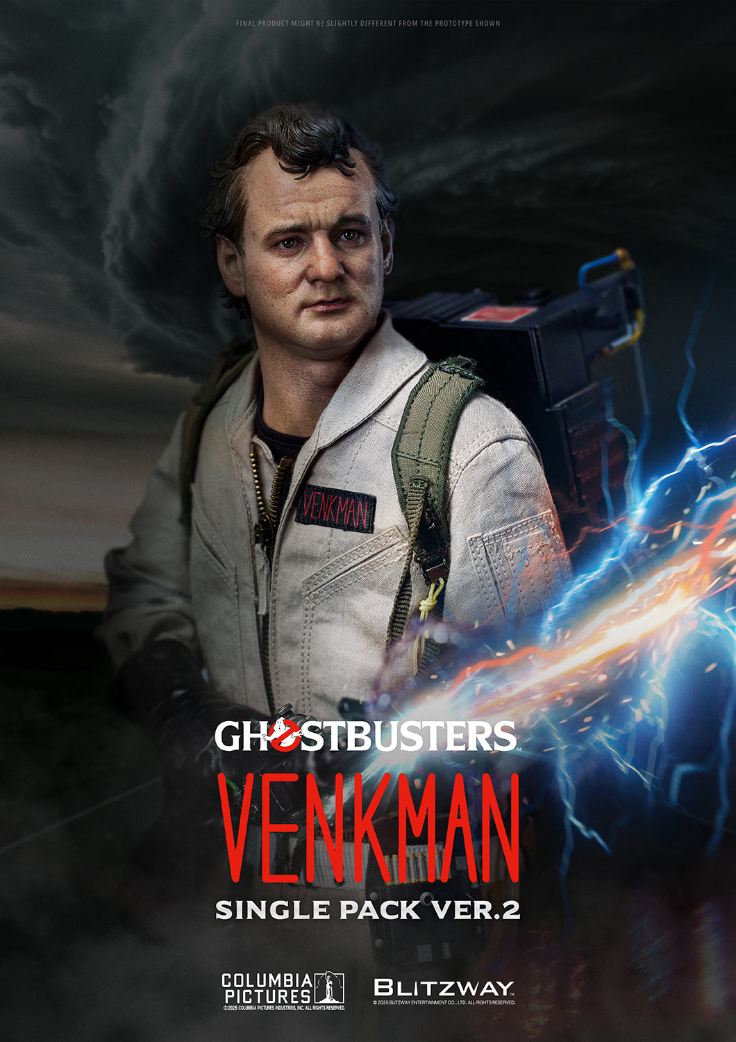 PRE-ORDER BLITZWAY Ghostbusters Dr. Peter Venkman Single Pack ver.2 1/6 Scale Action Figure