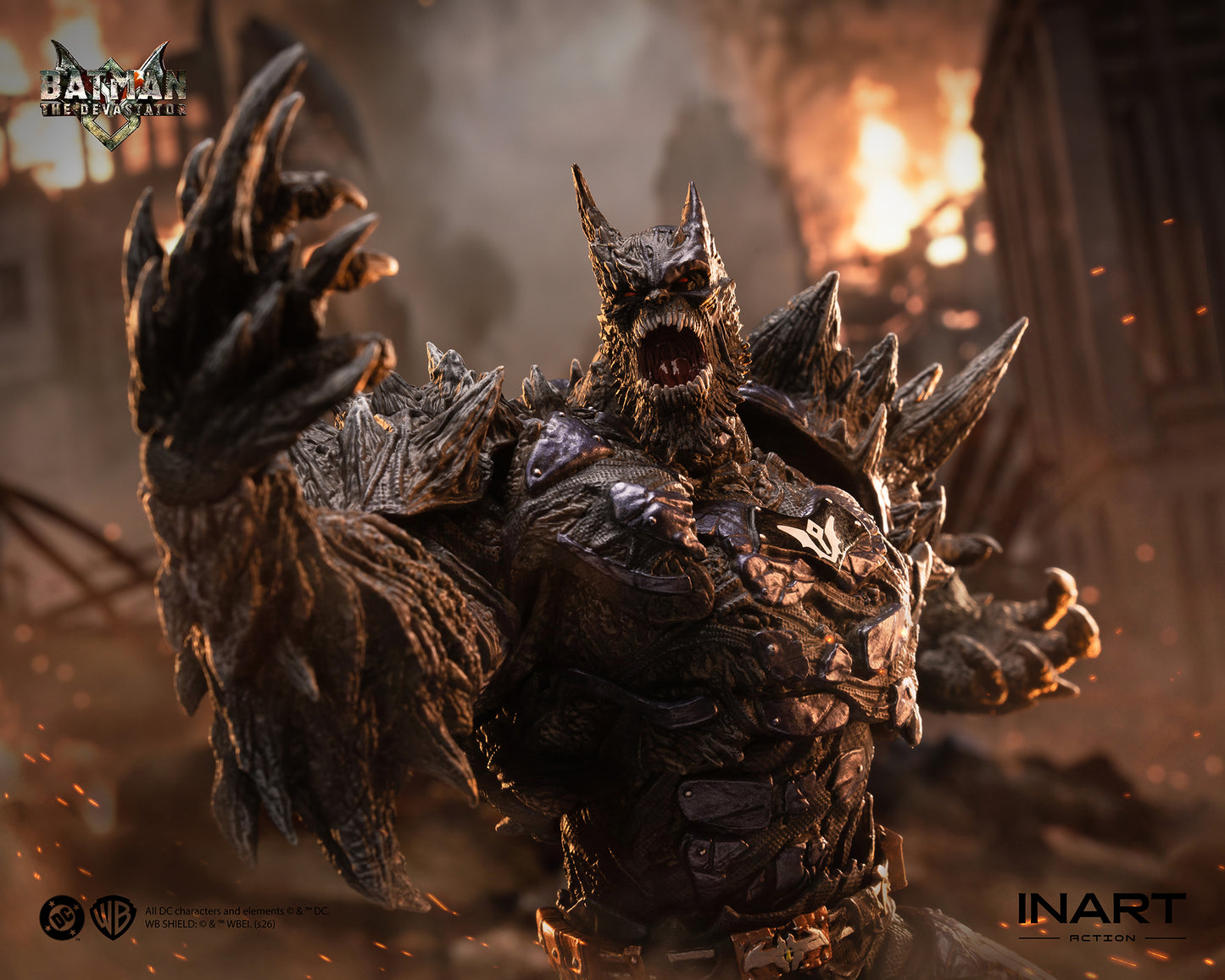 PRE-ORDER INART Action - Dark Nights: Metal - Batman: The Devastator 1/12th Scale Action Figure