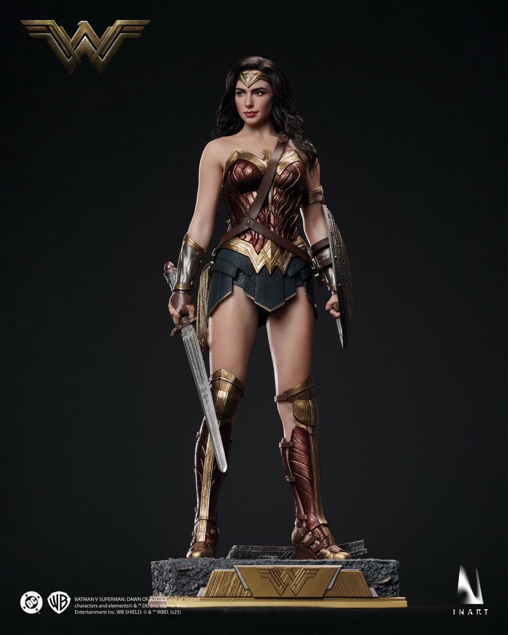 PRE-ORDER INART - Batman v Superman: Dawn of Justice - Wonder Woman 1/6 Collectible Figure