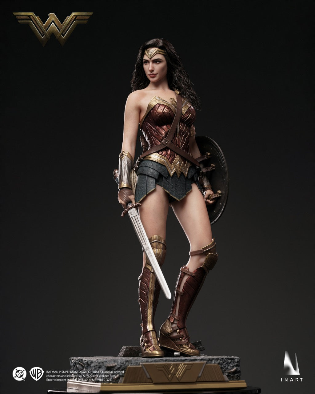 PRE-ORDER INART - Batman v Superman: Dawn of Justice - Wonder Woman 1/6 Collectible Figure