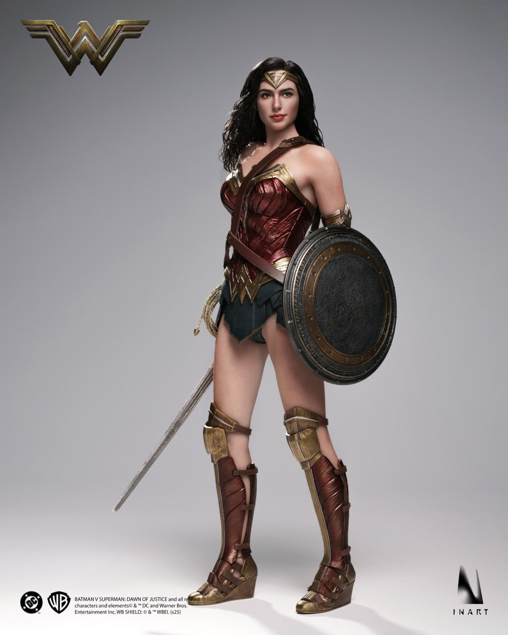 PRE-ORDER INART - Batman v Superman: Dawn of Justice - Wonder Woman 1/6 Collectible Figure