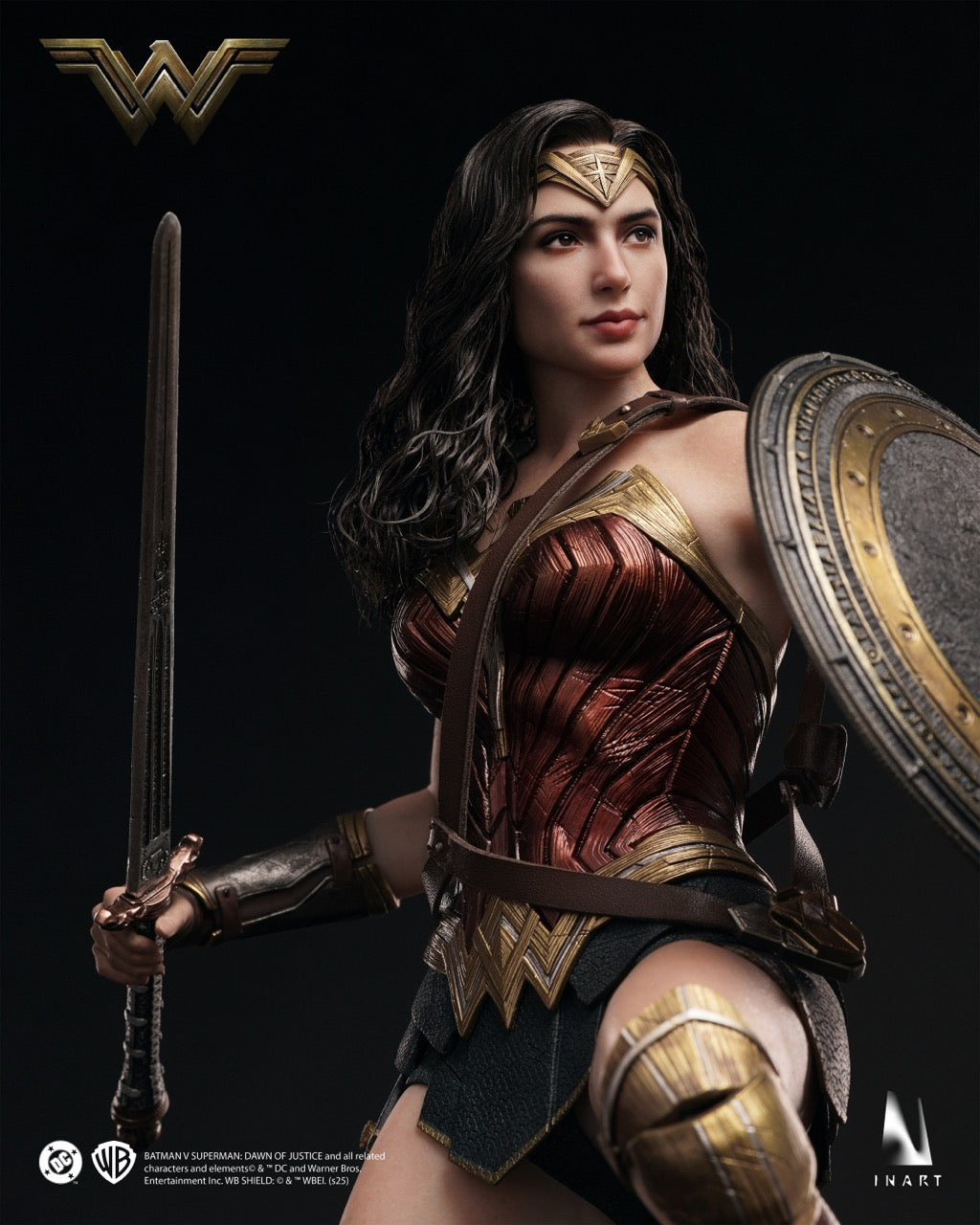 PRE-ORDER INART - Batman v Superman: Dawn of Justice - Wonder Woman 1/6 Collectible Figure