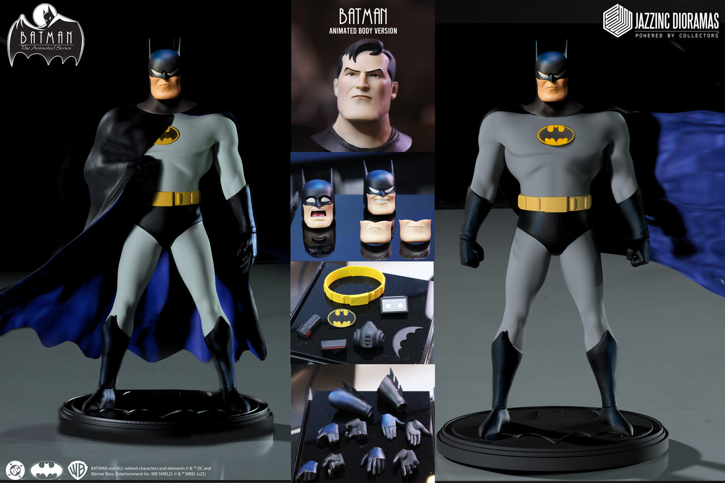 PRE-ORDER Batman: The Animated Series (BTAS) 1/6 Scale Figure – Animated body version