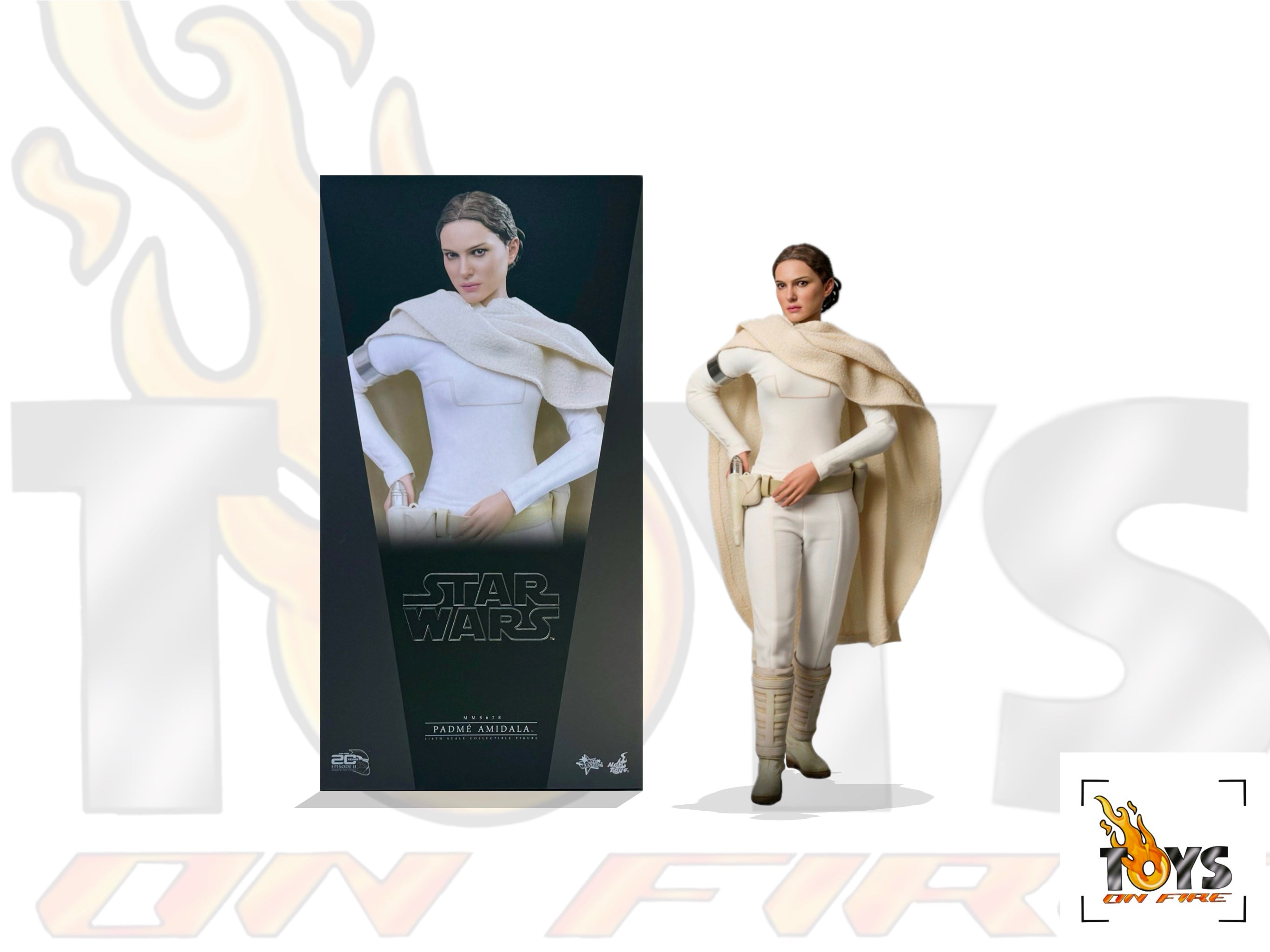 HOT TOYS MMS678 STAR WARS EPISODE II: ATTACK OF THE CLONES PADMÉ AMIDA –  Toys on Fire UK