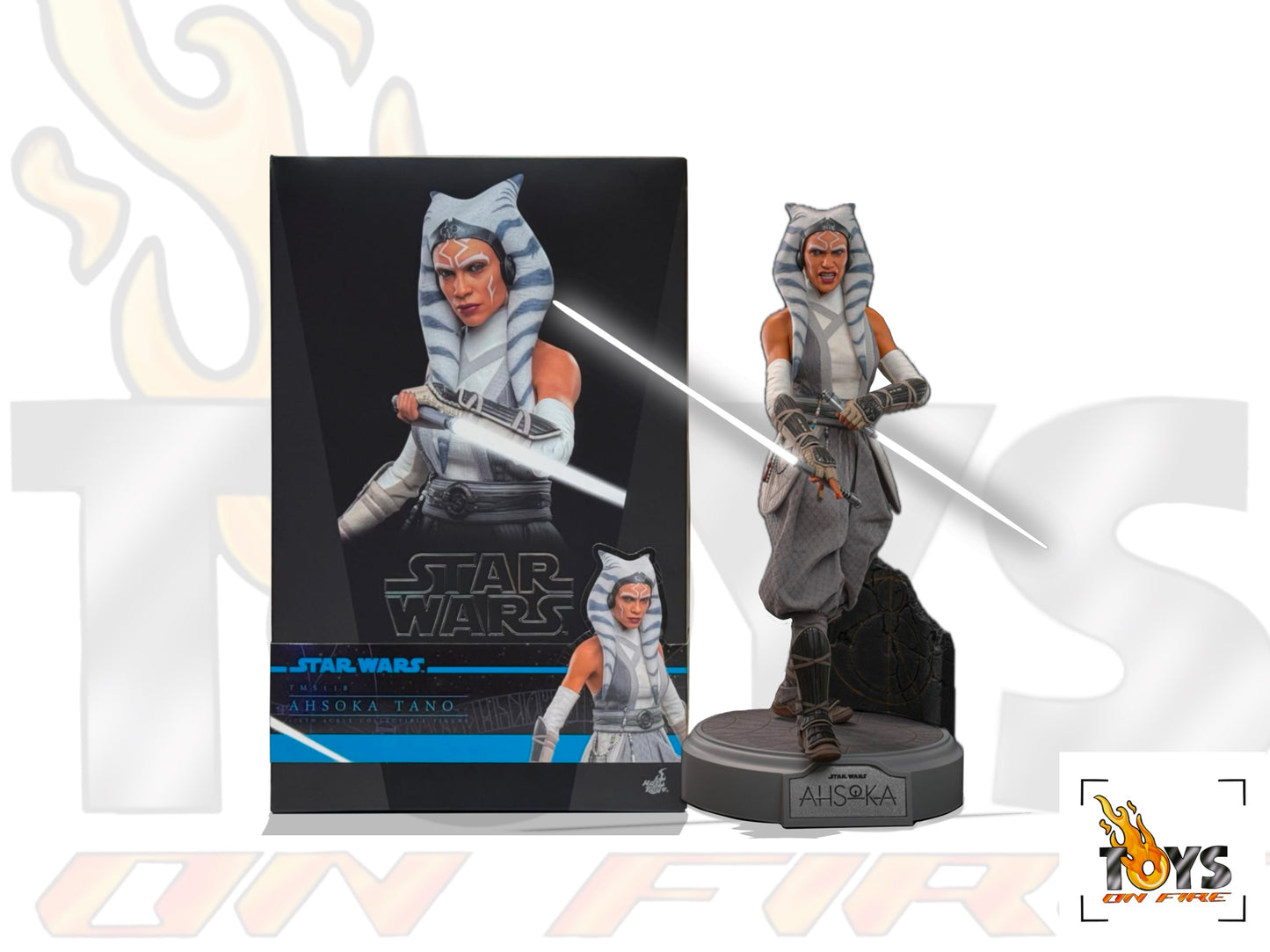READY🔥 HOT TOYS TMS118 STAR WARS: AHSOKA - AHSOKA TANO 1/6TH SCALE COLLECTIBLE FIGURE