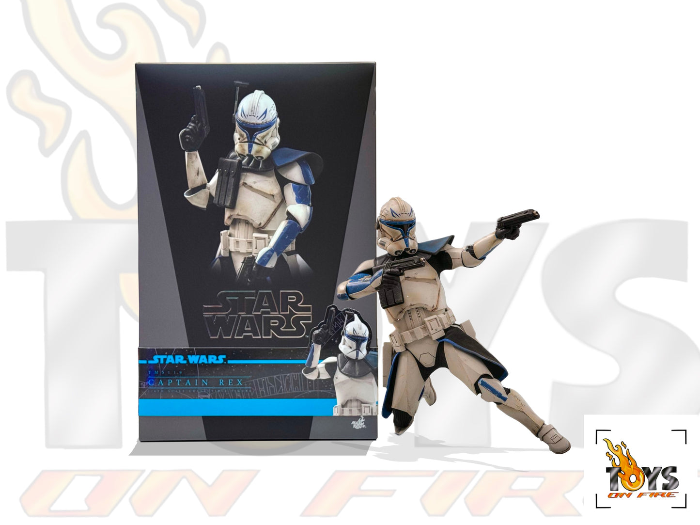 HOT TOYS TMS119 STAR WARS: AHSOKA CAPTAIN REX 1/6TH SCALE COLLECTIBLE FIGURE
