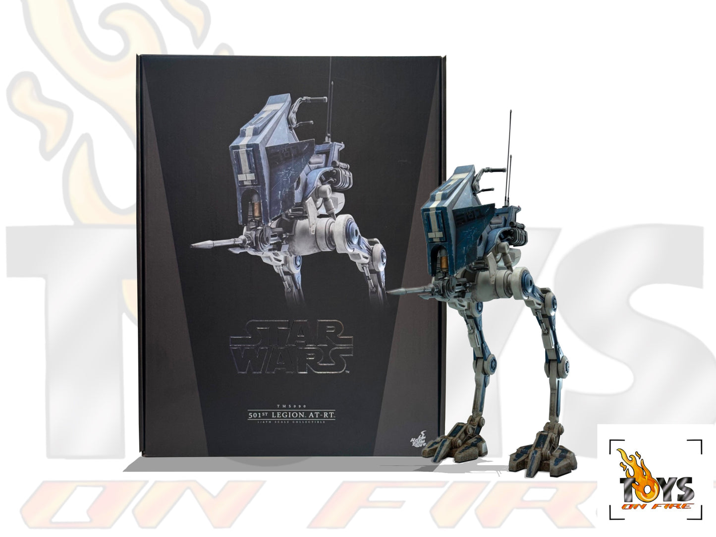HOT TOYS TMS090 STAR WARS: THE CLONE WARS 501ST LEGION AT-RT 1/6TH SCALE COLLECTIBLE