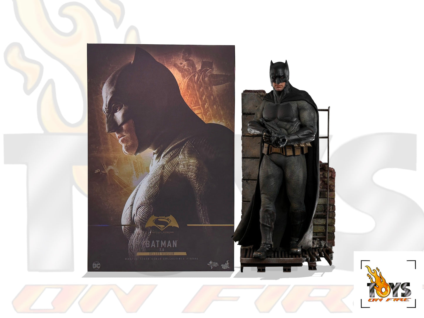 HOT TOYS MMS732 BATMAN V SUPERMAN: DAWN OF JUSTICE BATMAN (2.0) 1/6TH SCALE COLLECTIBLE FIGURE (DELUXE VERSION)