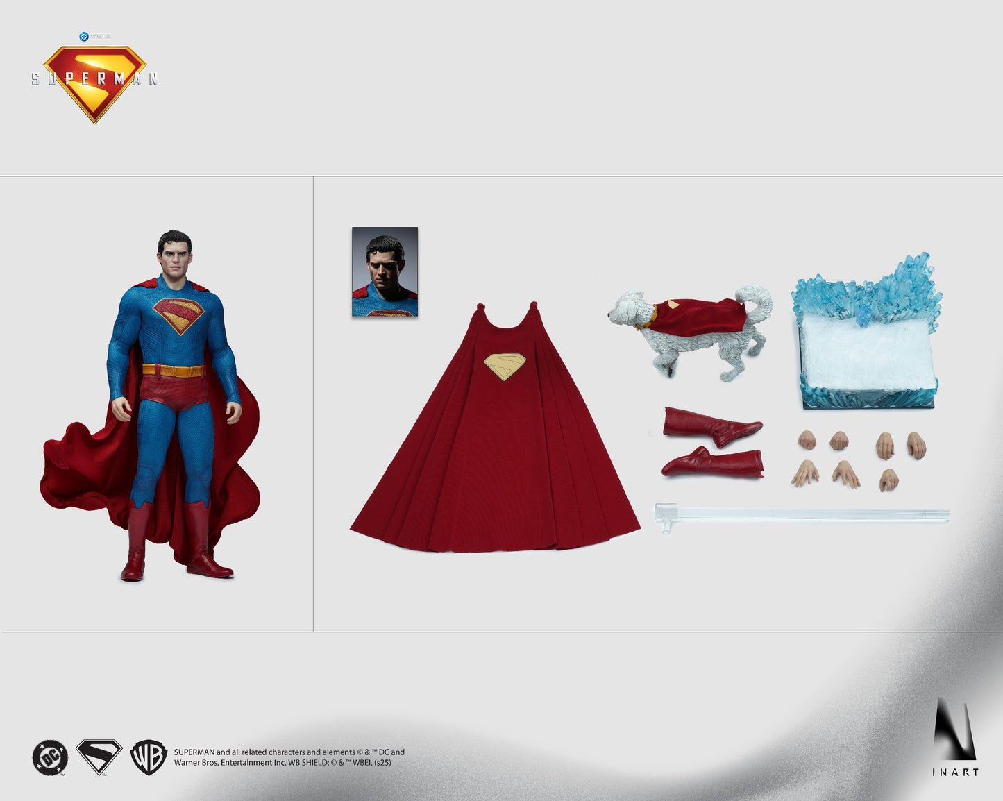 PRE-ORDER INART Superman (2025) - Superman 1/6 Collectible Figure