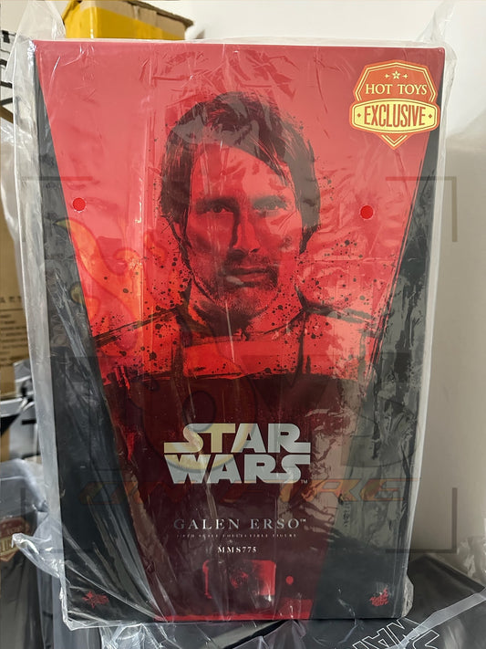 READY🔥 HOT TOYS MMS775 STAR WARS: ROGUE ONE GALEN ERSO (JAPAN EXCLUSIVE EDITION) 1/6TH SCALE COLLECTIBLE FIGURE
