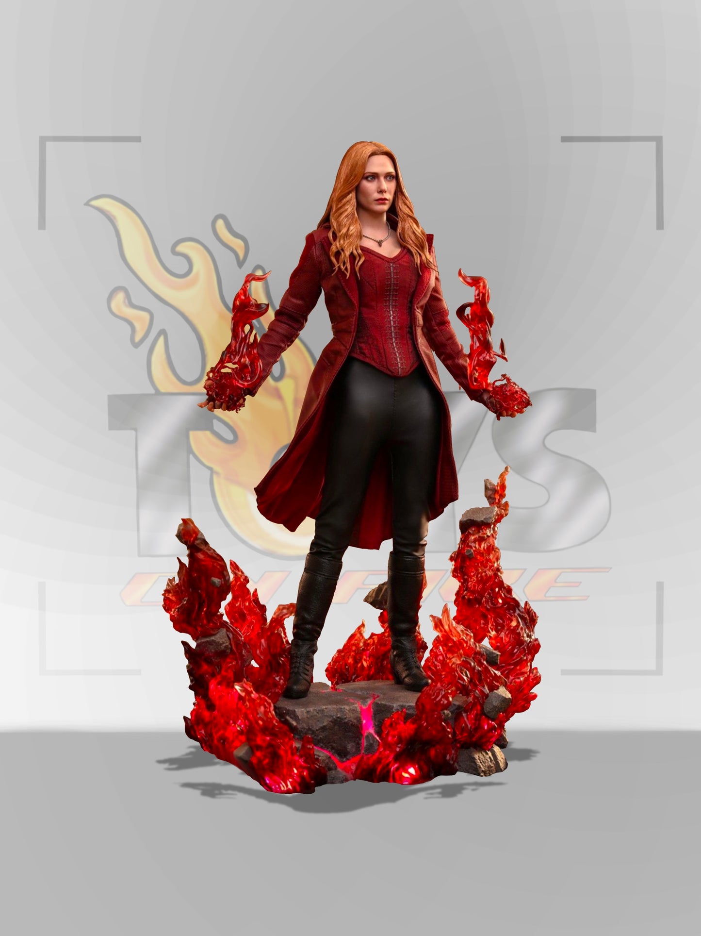 HOT TOYS DX35 Avengers: Endgame – 1/6th Scale Scarlet Witch Collectible Figure (Standard Edition / Non-rooted Hair)