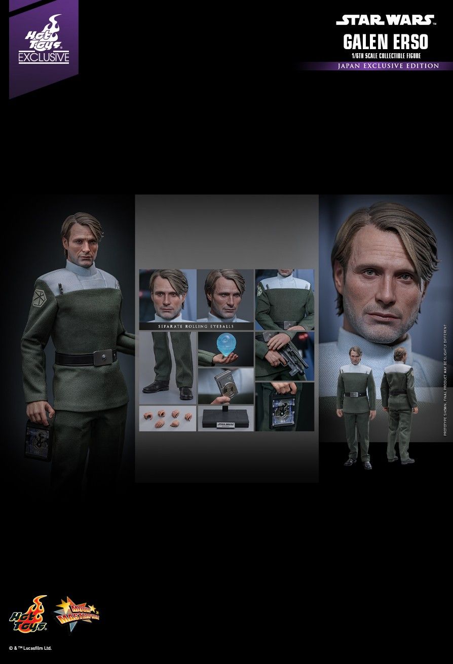 HOT TOYS MMS775 STAR WARS: ROGUE ONE GALEN ERSO (JAPAN EXCLUSIVE EDITION) 1/6TH SCALE COLLECTIBLE FIGURE