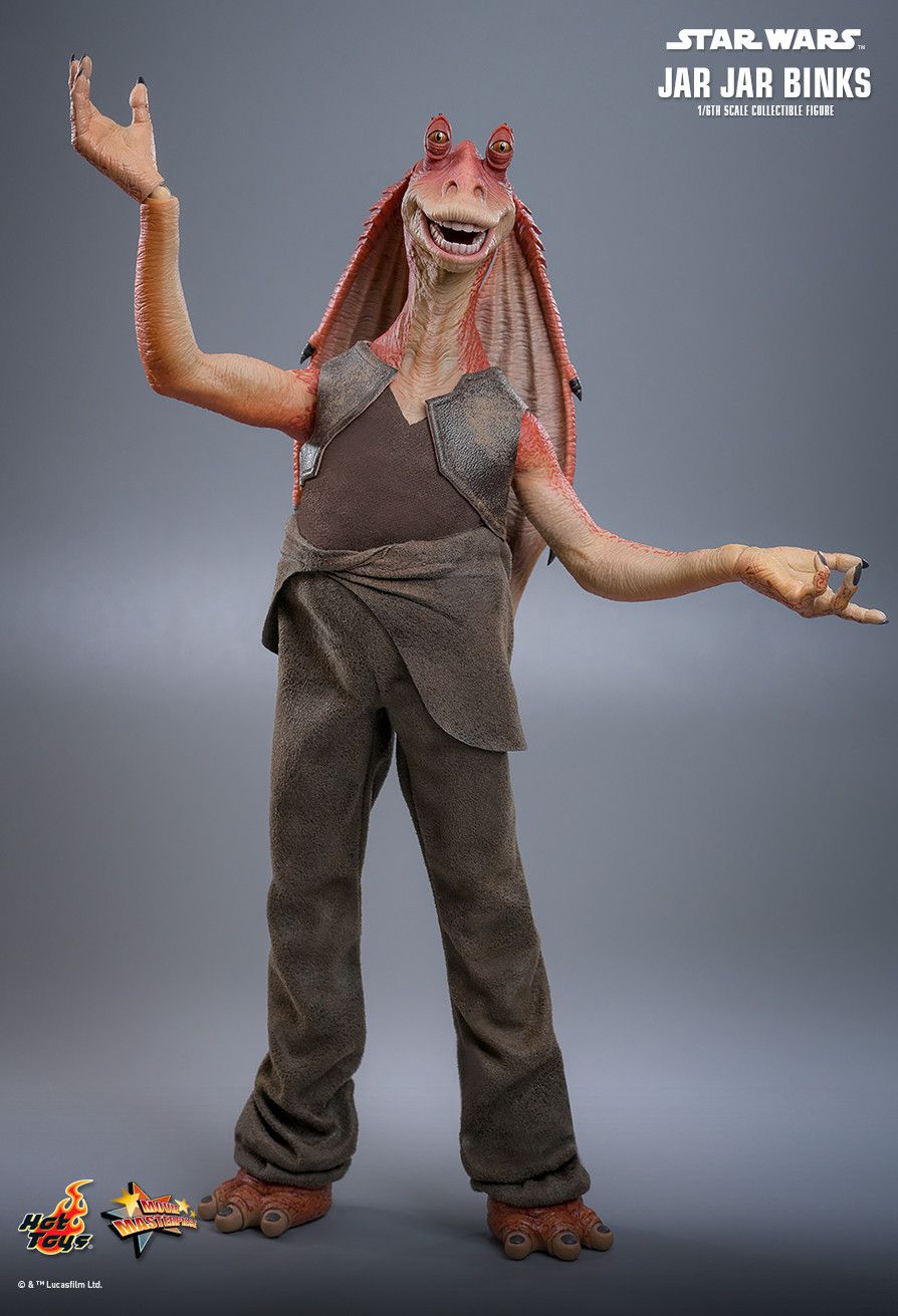 PRE-ORDER HOT TOYS MMS807 STAR WARS: THE PHANTOM MENACE JAR JAR BINKS 1/6TH SCALE COLLECTIBLE FIGURE