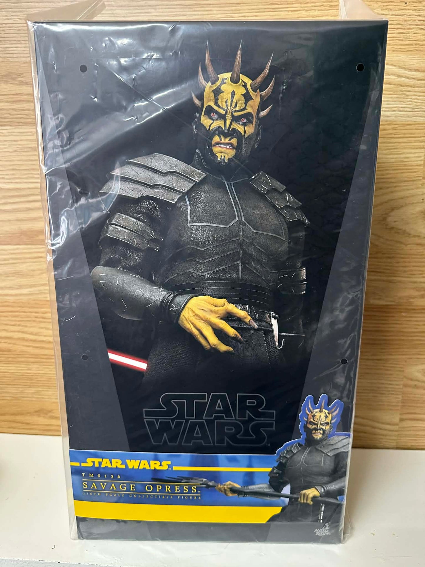 READY TO SHIP 🔥 HOT TOYS TMS136 STAR WARS: THE CLONE WARS SAVAGE OPRESS 1/6TH SCALE COLLECTIBLE FIGURE