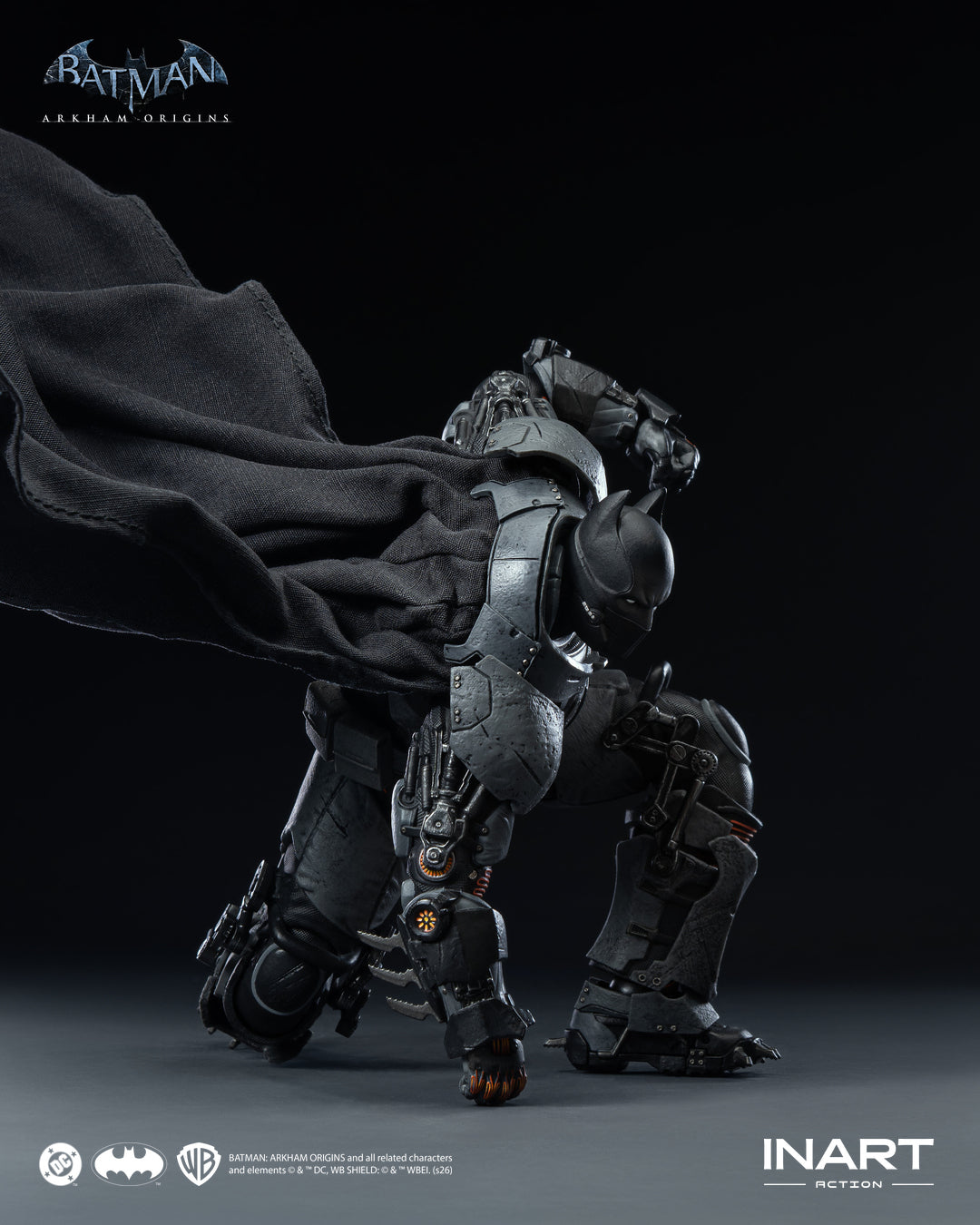 PRE-ORDER INART Action MAG G0013 – Batman: Arkham Origins – Batman (XE Suit) 1/12 Scale Action Figure