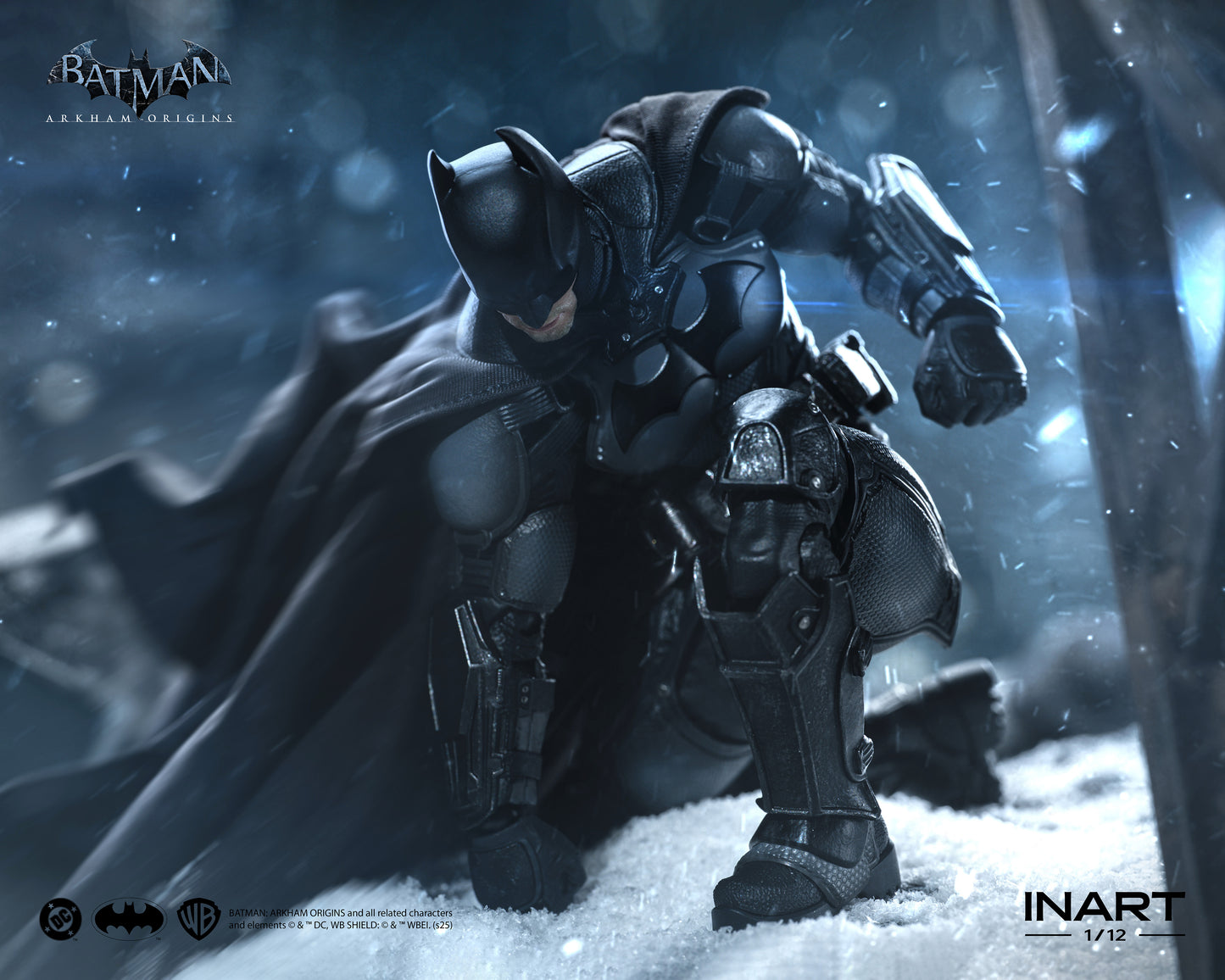 PRE-ORDER INART – Batman (Batman: Arkham Origins) 1/12 Action Figure