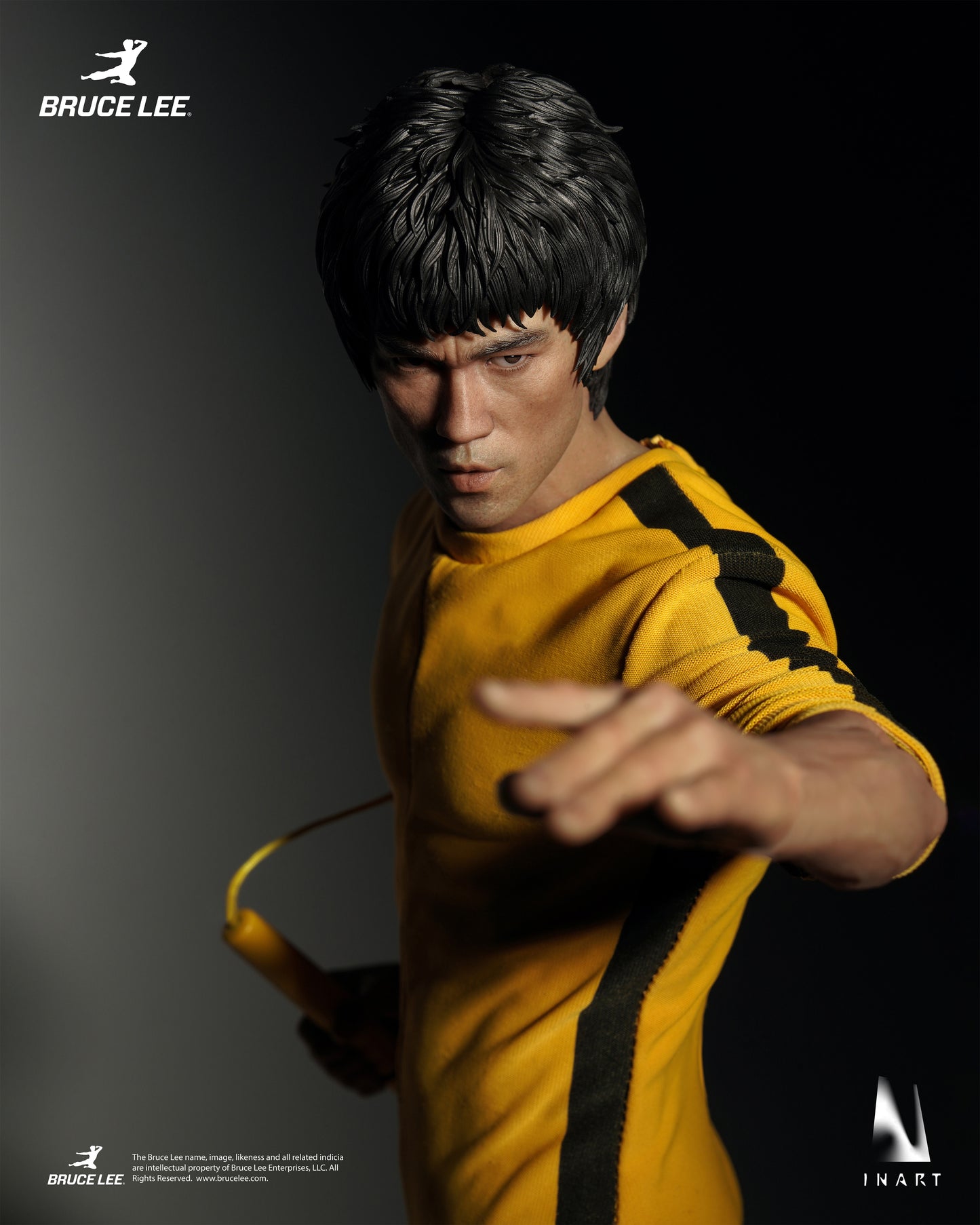 PRE-ORDER INART Gy A043 - Bruce Lee (Yellow Jumpsuit) 1/6 Collectible Figure