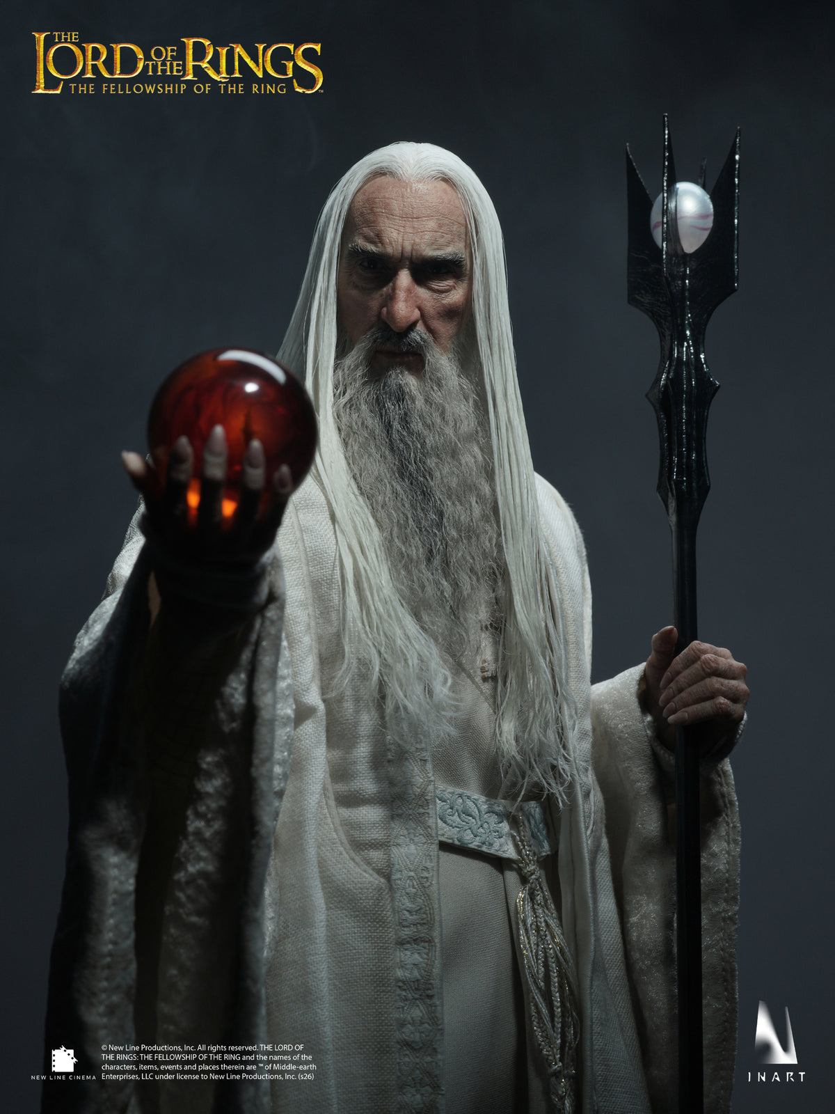 PRE-ORDER INART Ag A041 — The Lord of the Rings: The Fellowship of the Ring — Saruman 1/6 Collectible Figure