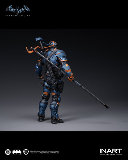 PRE-ORDER INART Action MAG G0012  – Batman: Arkham Origins – Deathstroke 1/12 Scale Action Figure