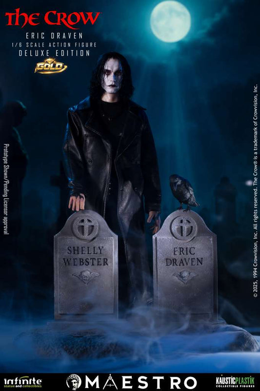 PRE-ORDER INFINITE STATUE The Crow Eric Draven 1/6 Luxury Action Figure Deluxe Gold Edition