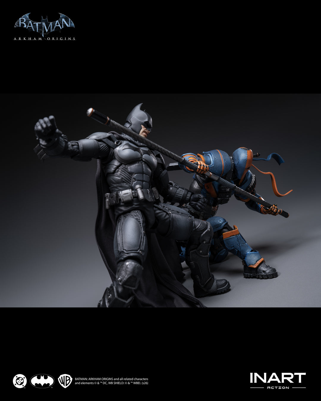 PRE-ORDER INART Action MAG G0012  – Batman: Arkham Origins – Deathstroke 1/12 Scale Action Figure