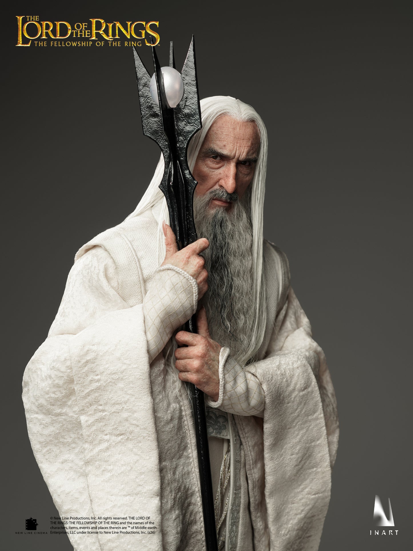 PRE-ORDER INART Ag A041 — The Lord of the Rings: The Fellowship of the Ring — Saruman 1/6 Collectible Figure