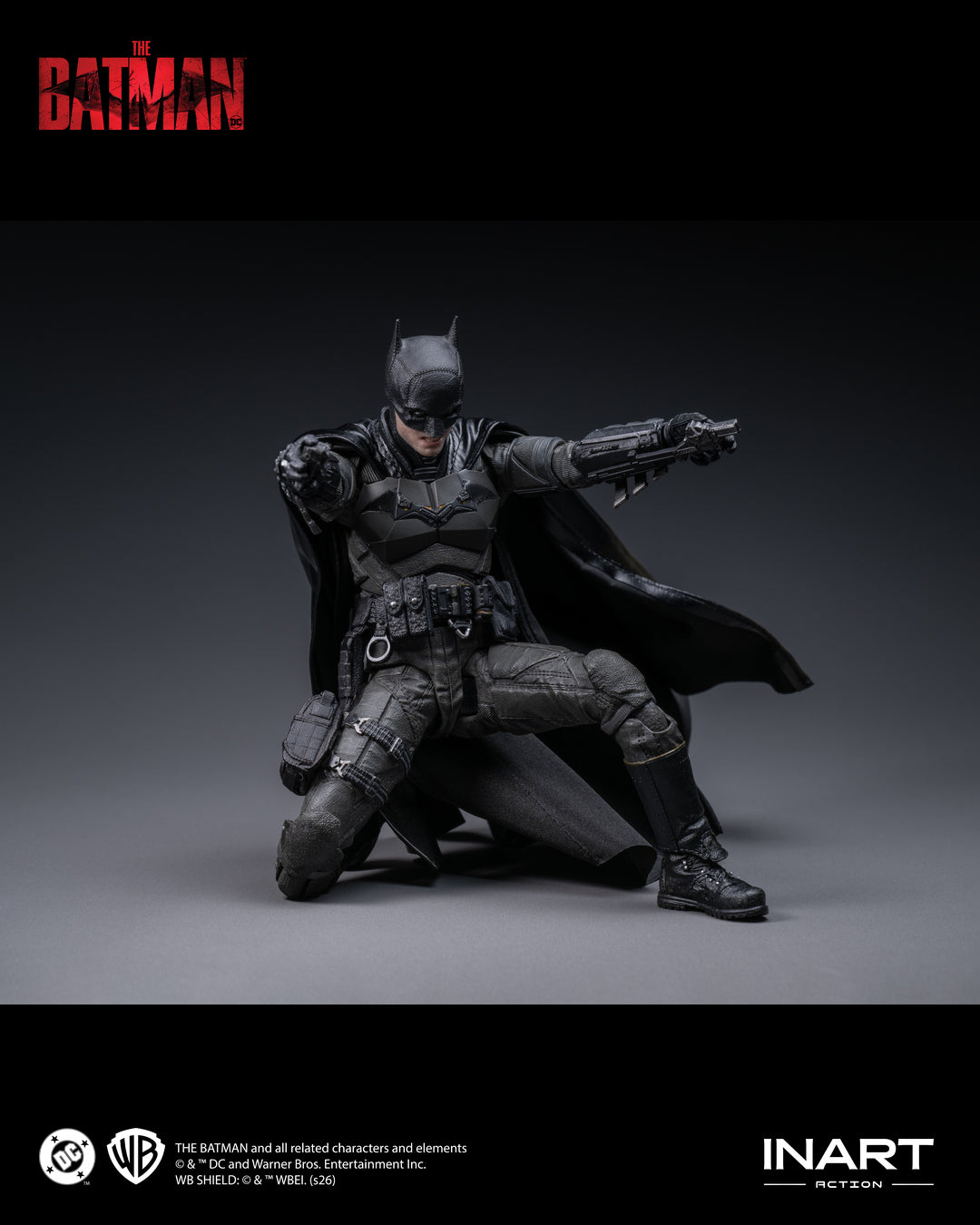 PRE-ORDER INART Action Hg M0006 – The Batman – Batman 1/12 Scale Action Figure