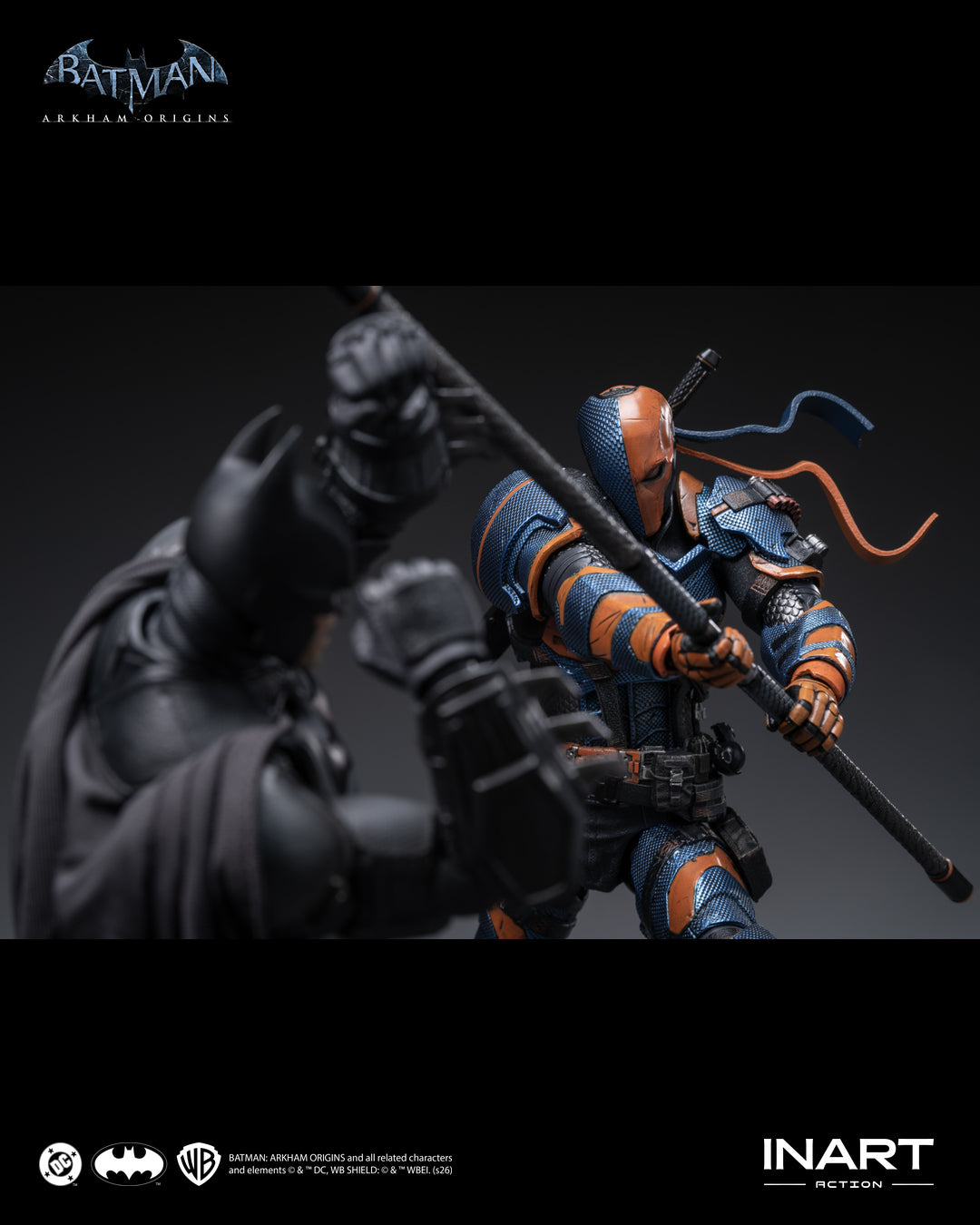 PRE-ORDER INART Action MAG G0012  – Batman: Arkham Origins – Deathstroke 1/12 Scale Action Figure