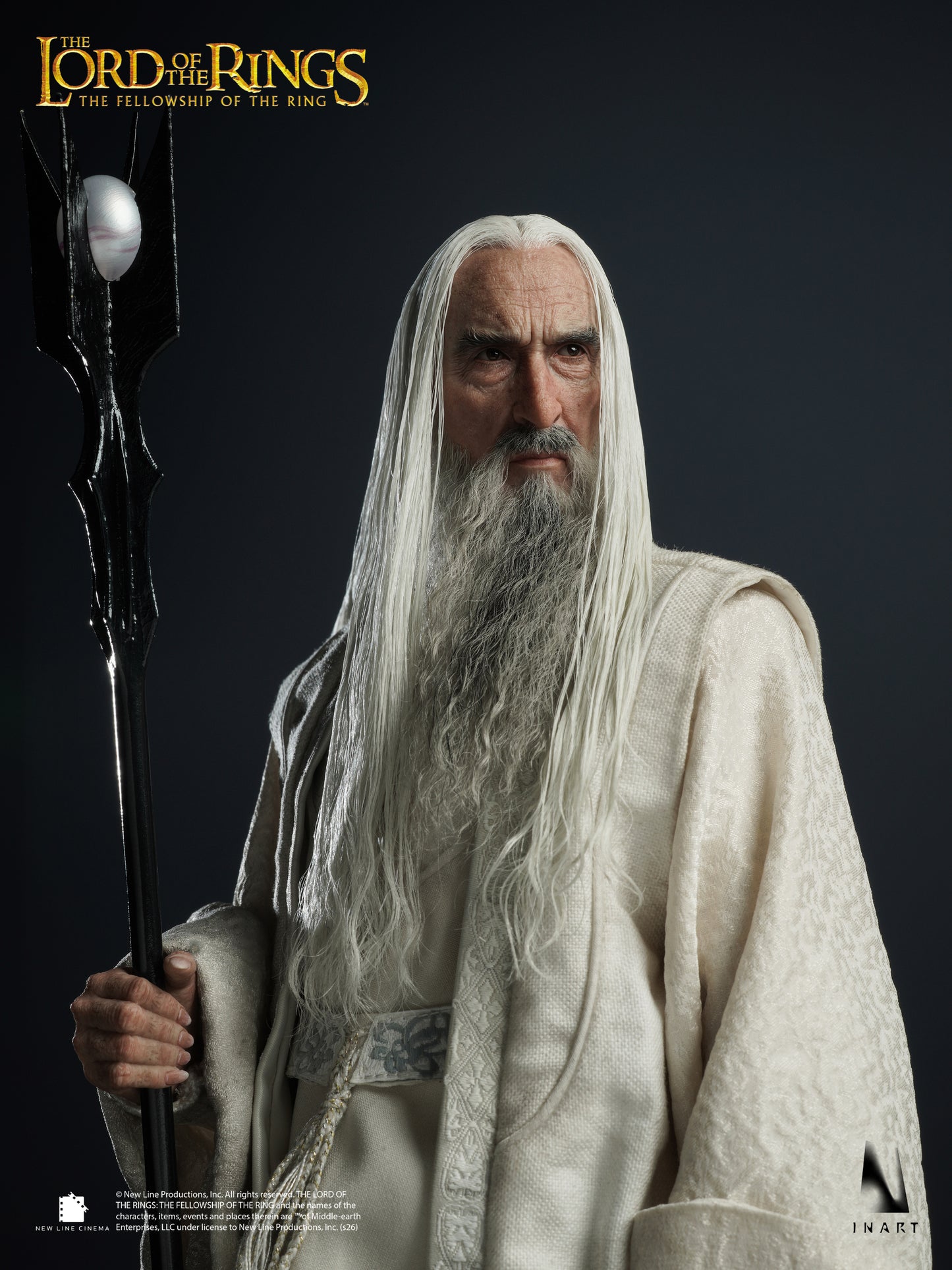 PRE-ORDER INART Ag A041 — The Lord of the Rings: The Fellowship of the Ring — Saruman 1/6 Collectible Figure