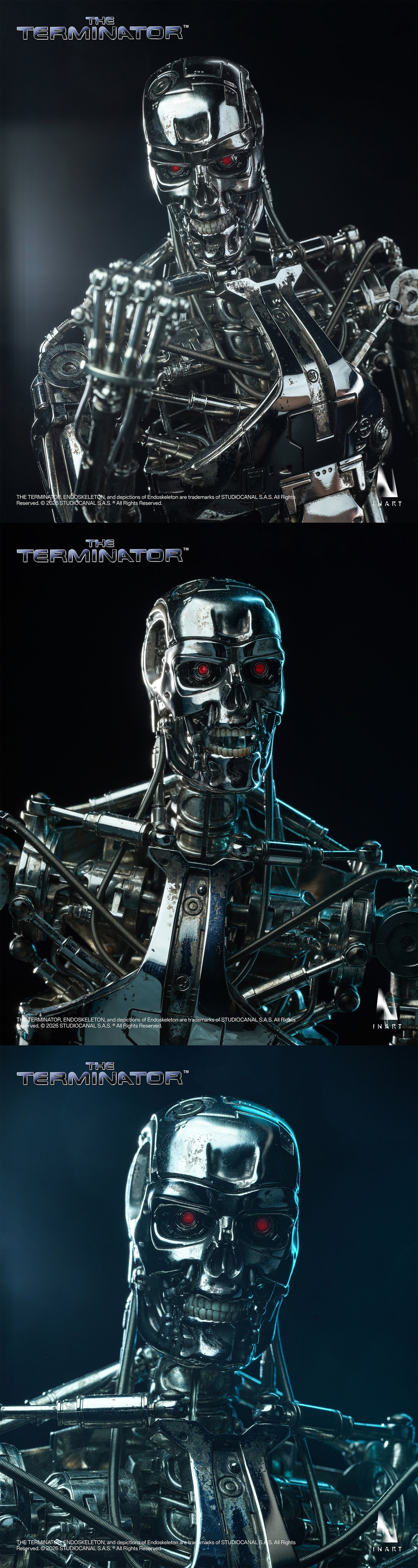 PRE-ORDER INART – The Terminator - T-800 Endoskeleton 1/6 Collectible Figure