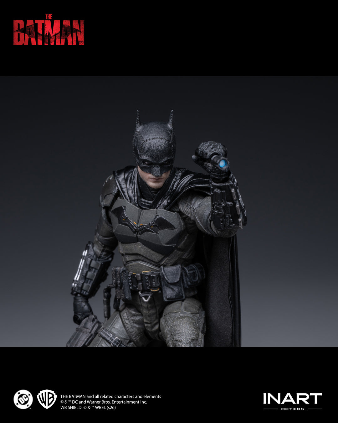 PRE-ORDER INART Action Hg M0006 – The Batman – Batman 1/12 Scale Action Figure