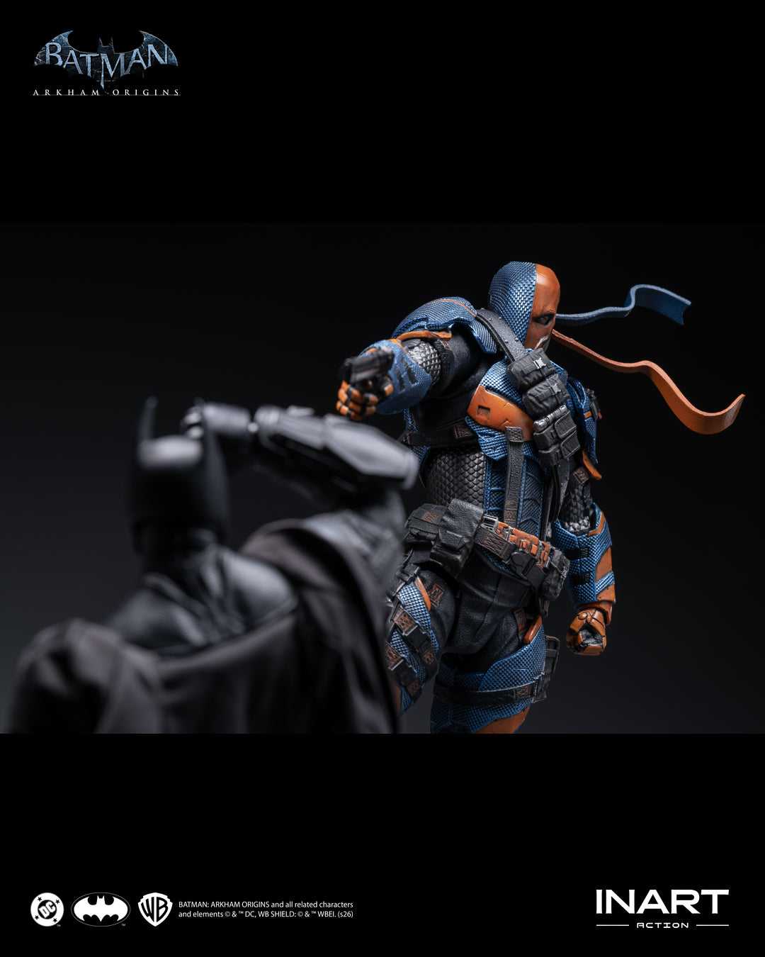 PRE-ORDER INART Action MAG G0012  – Batman: Arkham Origins – Deathstroke 1/12 Scale Action Figure