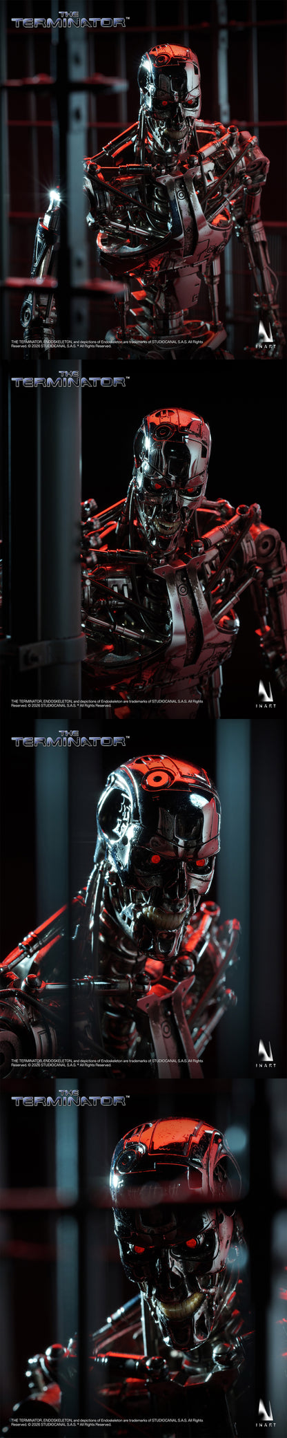 PRE-ORDER INART – The Terminator - T-800 Endoskeleton 1/6 Collectible Figure