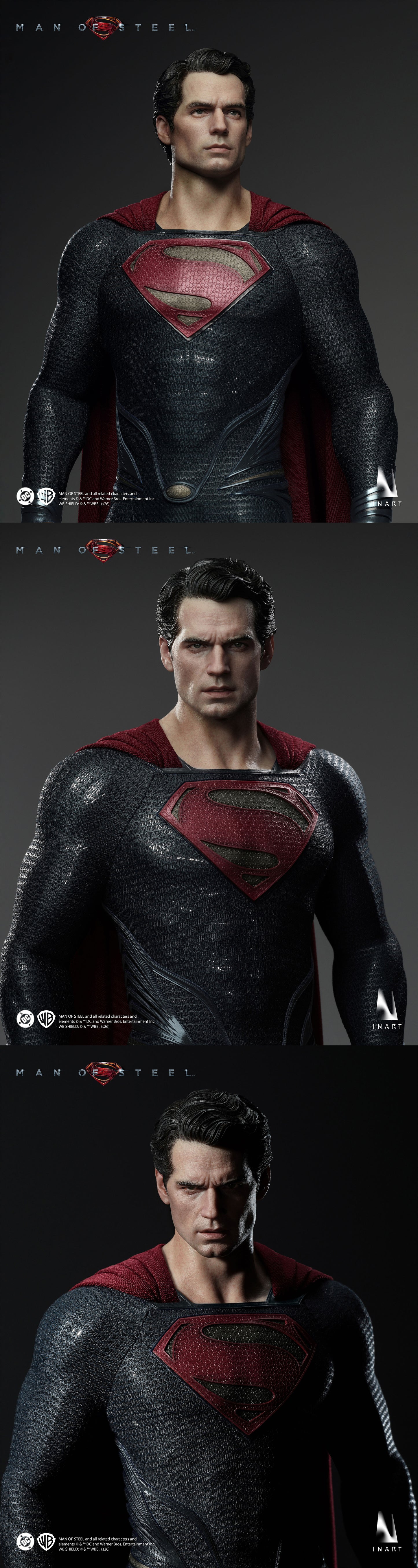 PRE-ORDER INART Ag A042 — Man of Steel - Superman 1/6 Collectible Figure