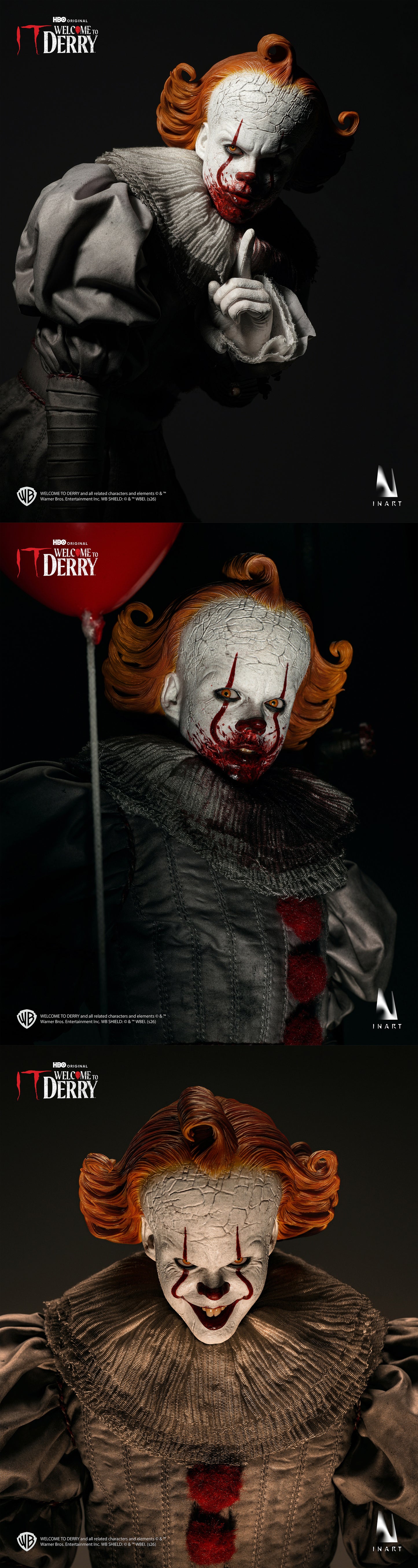 PRE-ORDER INART - IT: Welcome to Derry Season 1 - Pennywise 1/6 Collectible