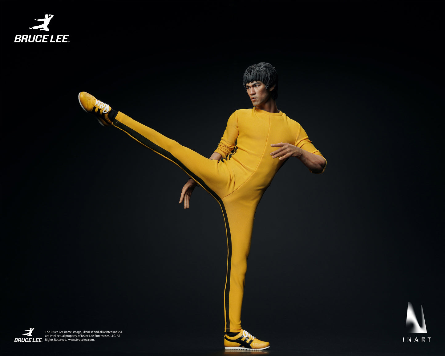 PRE-ORDER INART Gy A043 - Bruce Lee (Yellow Jumpsuit) 1/6 Collectible Figure