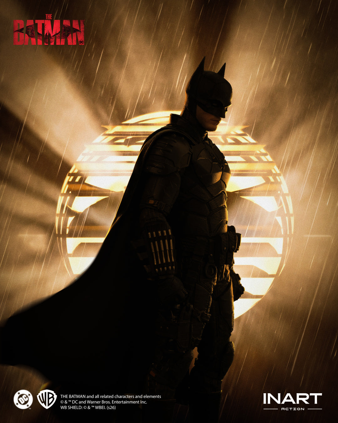 PRE-ORDER INART Action Hg M0006 – The Batman – Batman 1/12 Scale Action Figure