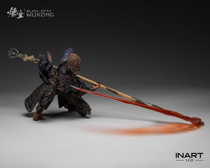 PRE-ORDER INART Black Myth: Wukong 1/12 Scale Action Figure - The Destined One in the Bronze Armor Set