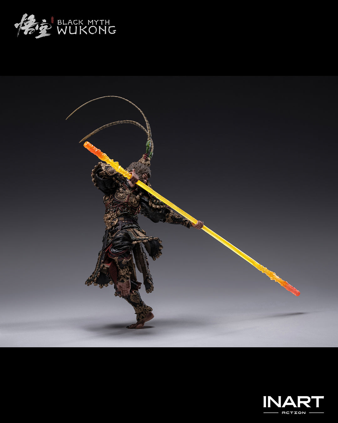 PRE-ORDER INART Action MAG G0010 - Black Myth: Wukong 1/12 Action Figure -  Great Sage Armor Set
