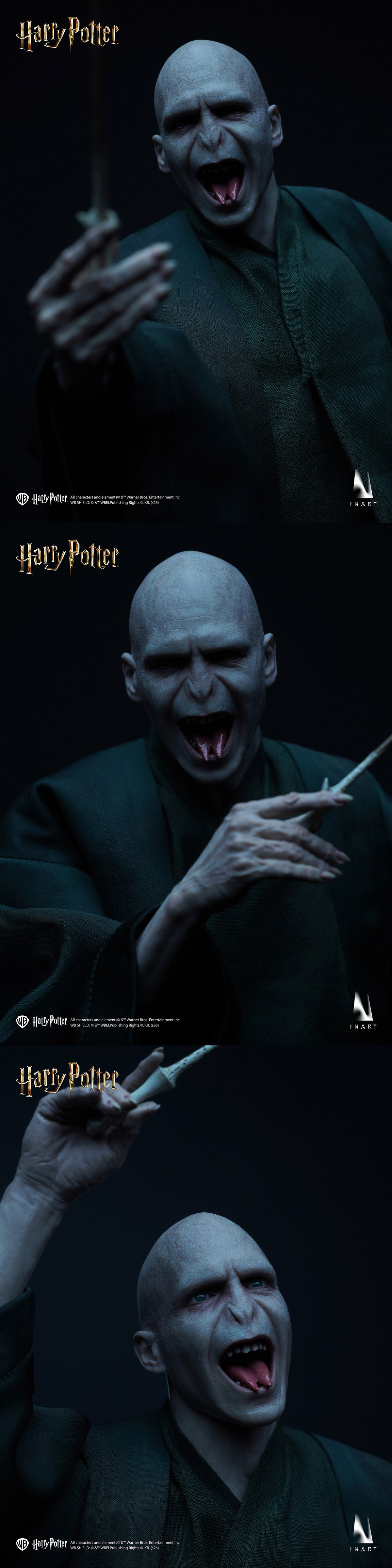 PRE-ORDER INART Ag A047 - Harry Potter and the Deathly Hallows - Voldemort 1/6 Collectible Figure PREMIUM EXCLUSIVE VERSION