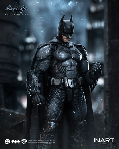 PRE-ORDER INART Action– Batman: Arkham Origins –  Batman (Battle Damaged Version) 1/12 Action Figure